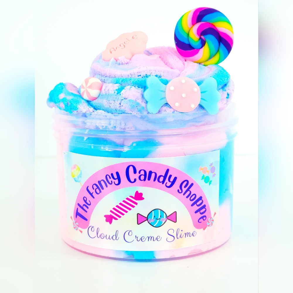 NWT Cloud Cream Candy Scented Slime with Charms-Imagination Harvest